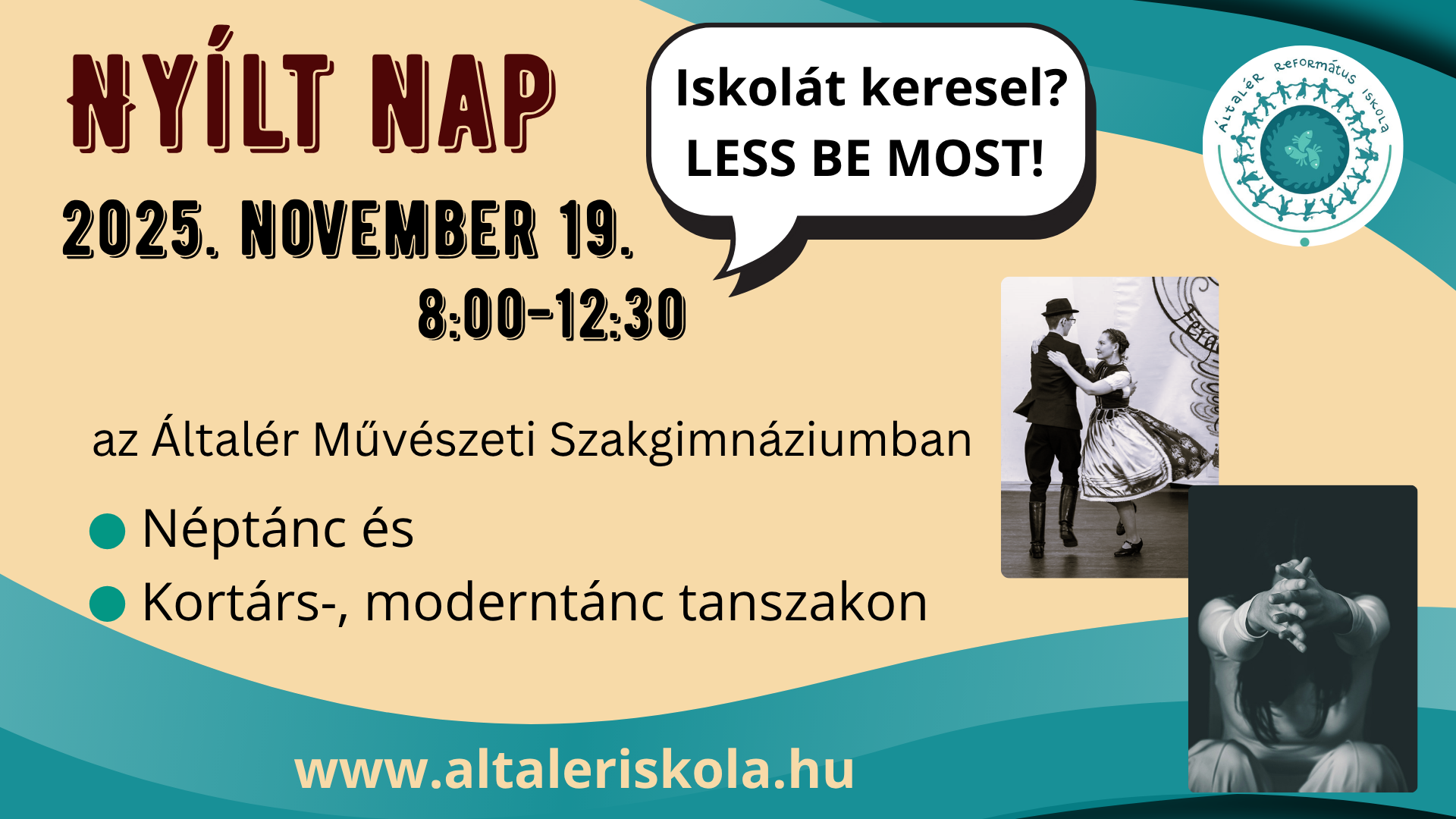 Iskolát keresel? Várunk szakmai napunkra!